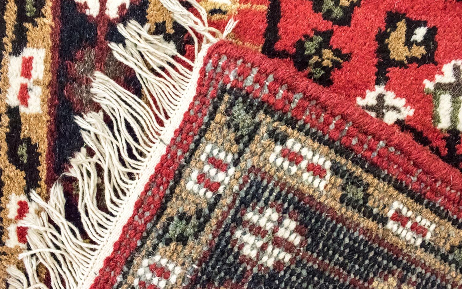 Tappeto orientale - 160 x 90 cm - rosso