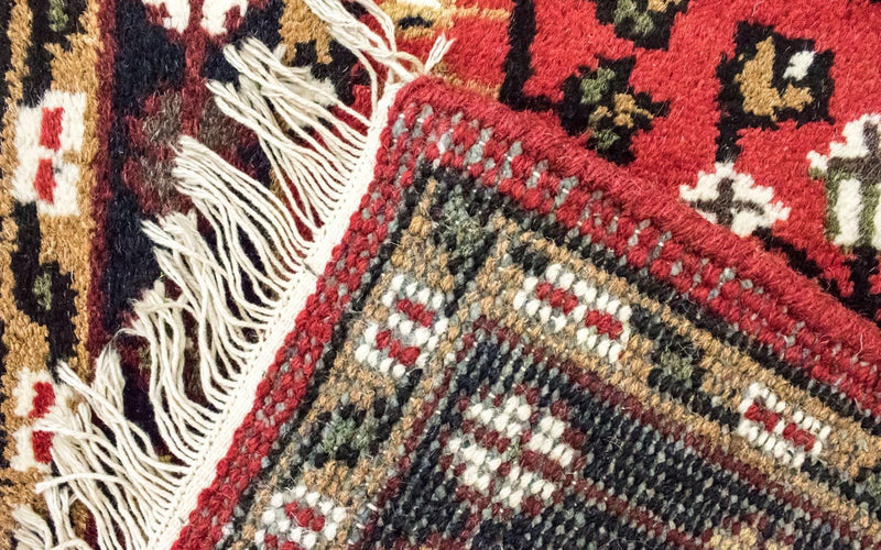 Tappeto orientale - 160 x 90 cm - rosso