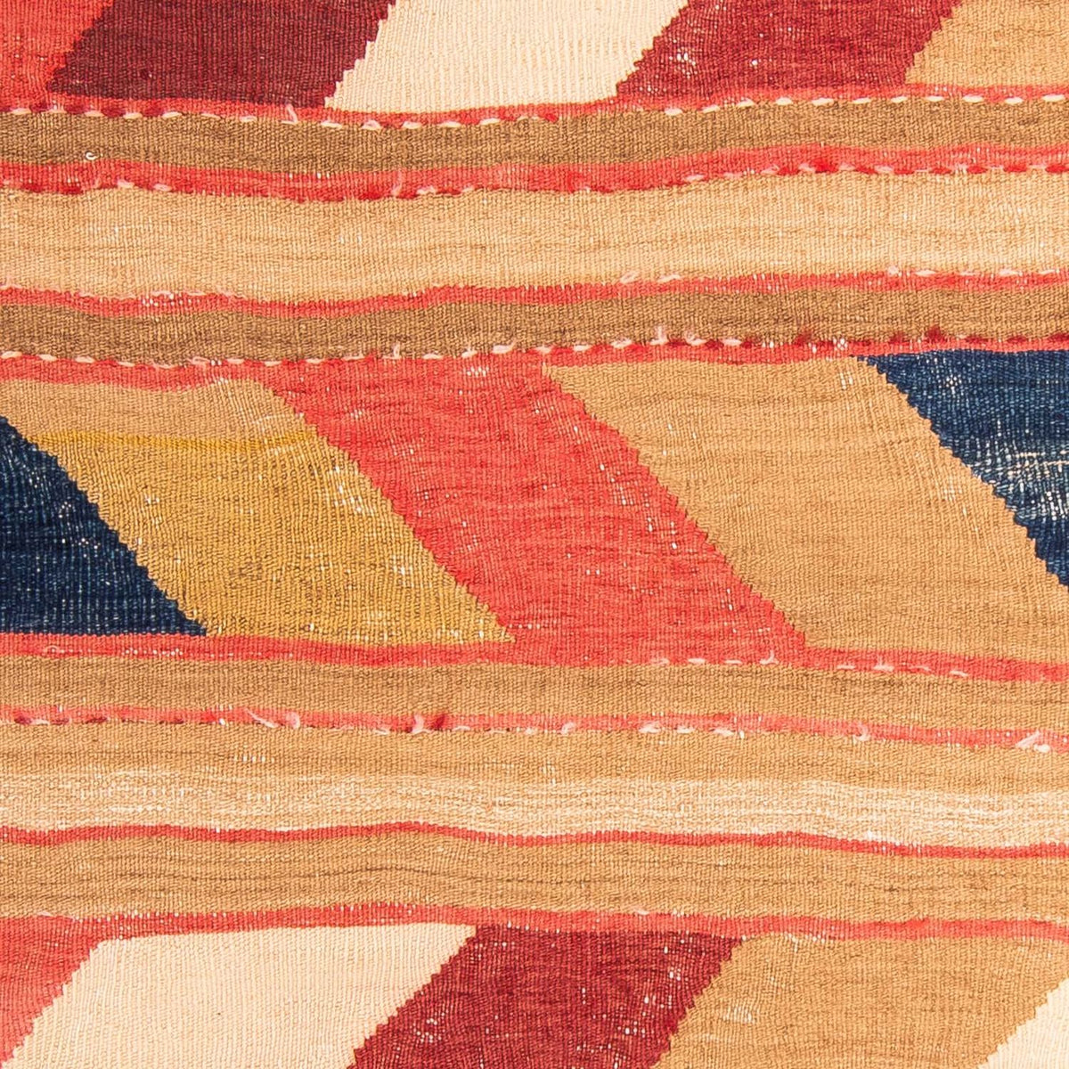 Tappeto Kelim - Vecchio - 147 x 110 cm - multicolore