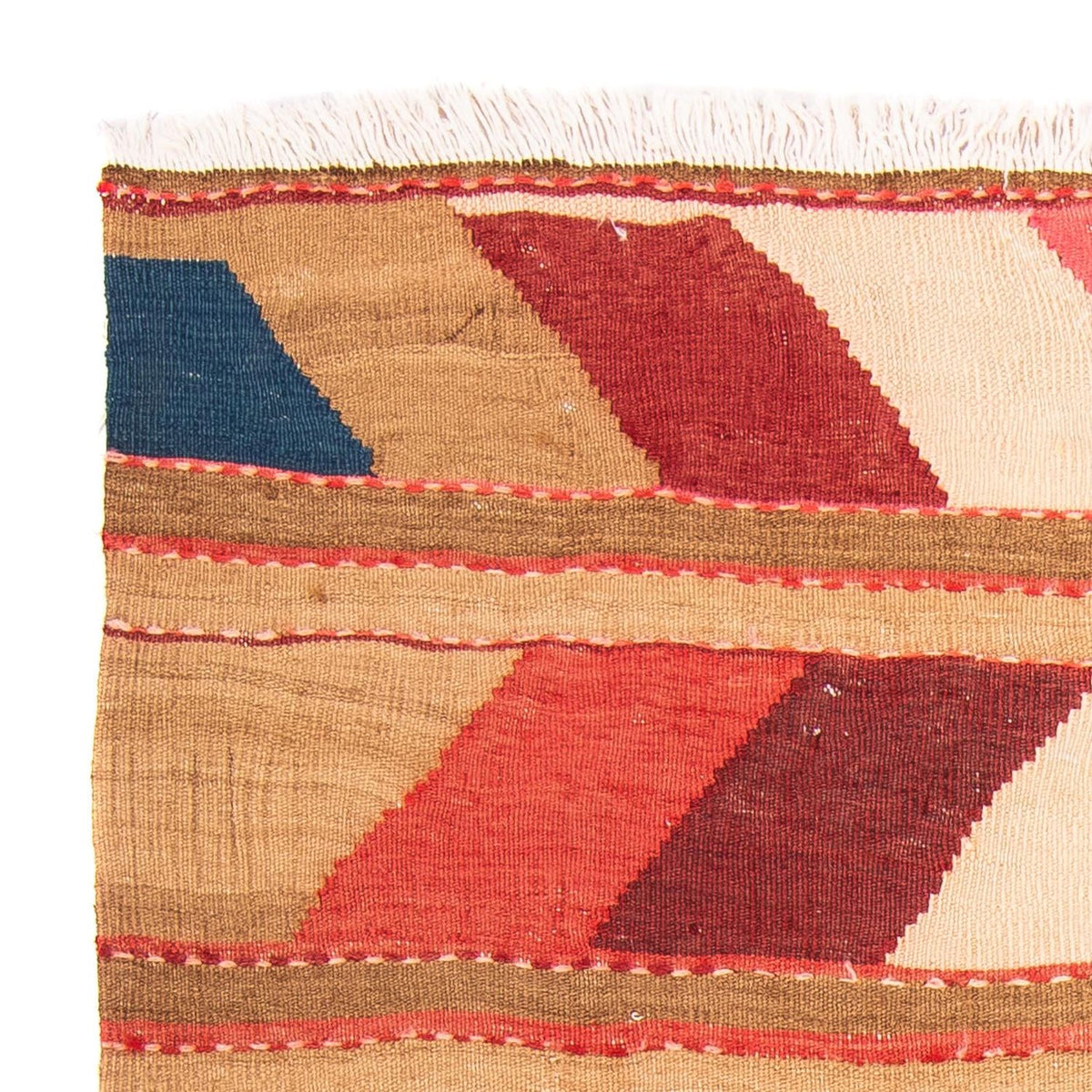 Tappeto Kelim - Vecchio - 147 x 110 cm - multicolore