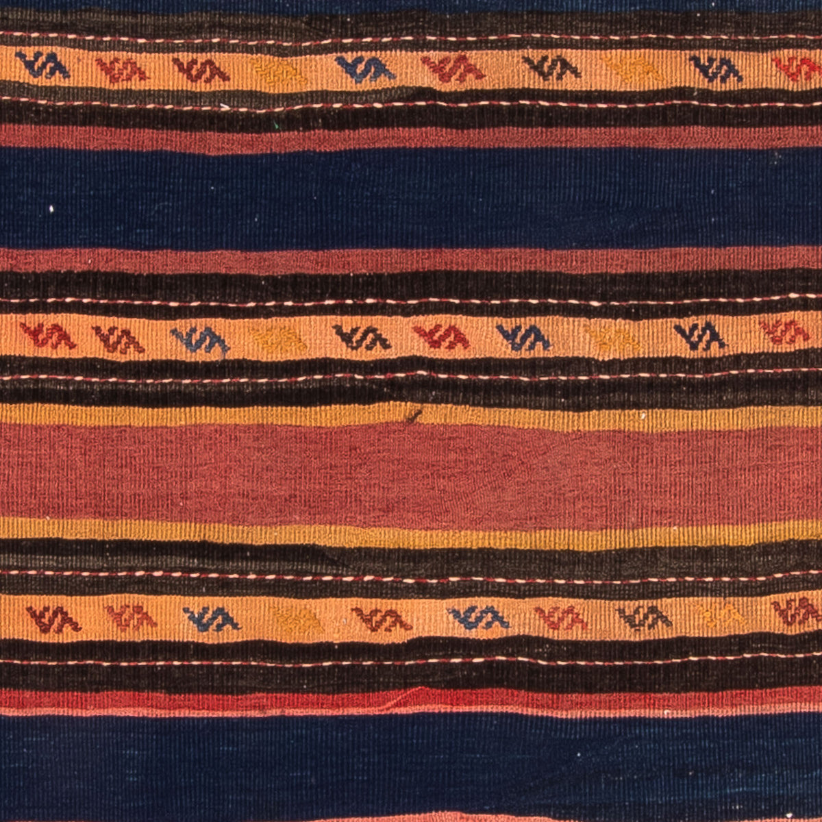 Tappeto Kelim - Vecchio - 210 x 155 cm - multicolore