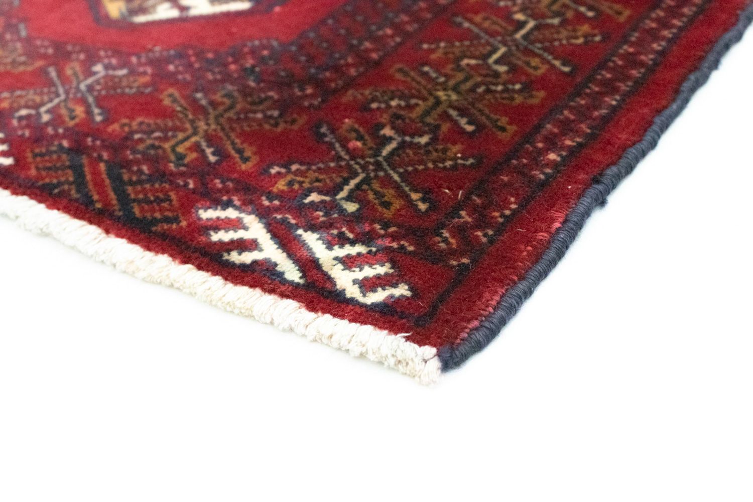 Tappeto Turkaman - 90 x 76 cm - rosso