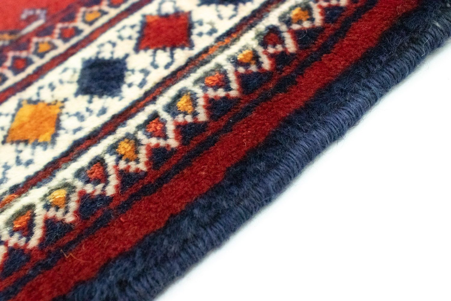 Tappeto Turkaman - 91 x 70 cm - rosso