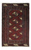 Tappeto Turkaman - 95 x 66 cm - rosso