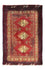 Tappeto Turkaman - 85 x 60 cm - rosso