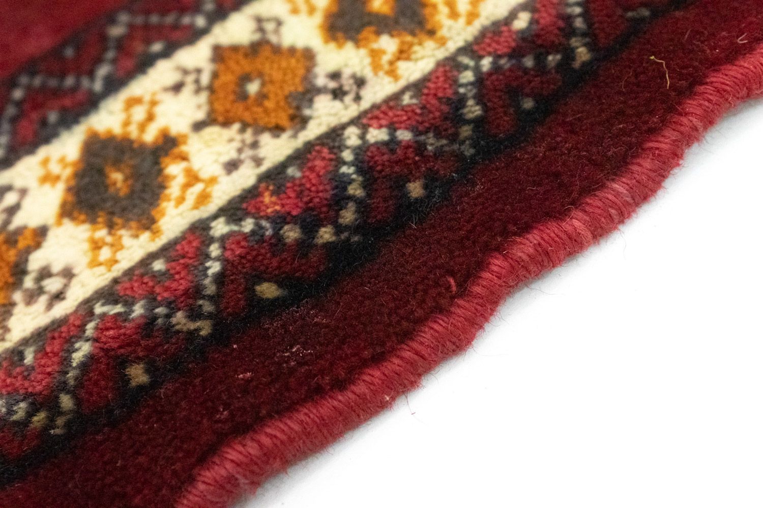 Tappeto Turkaman - 87 x 64 cm - rosso