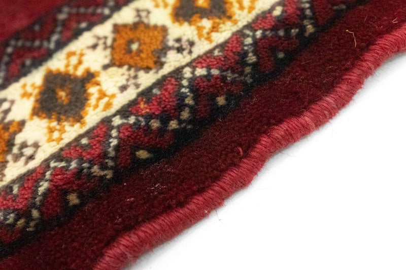 Tappeto Turkaman - 87 x 64 cm - rosso