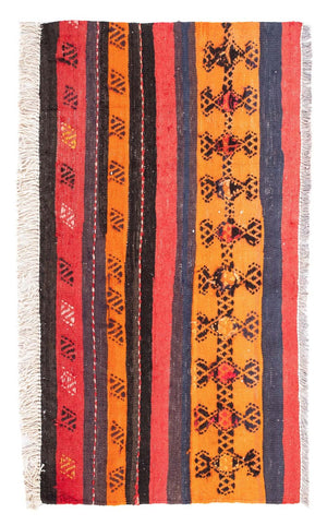 Tappeto Kelim - Vecchio - 100 x 60 cm - multicolore
