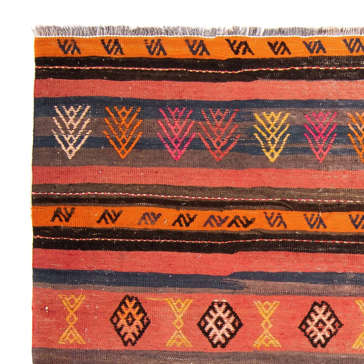 Tappeto Kelim - Vecchio - 150 x 135 cm - multicolore