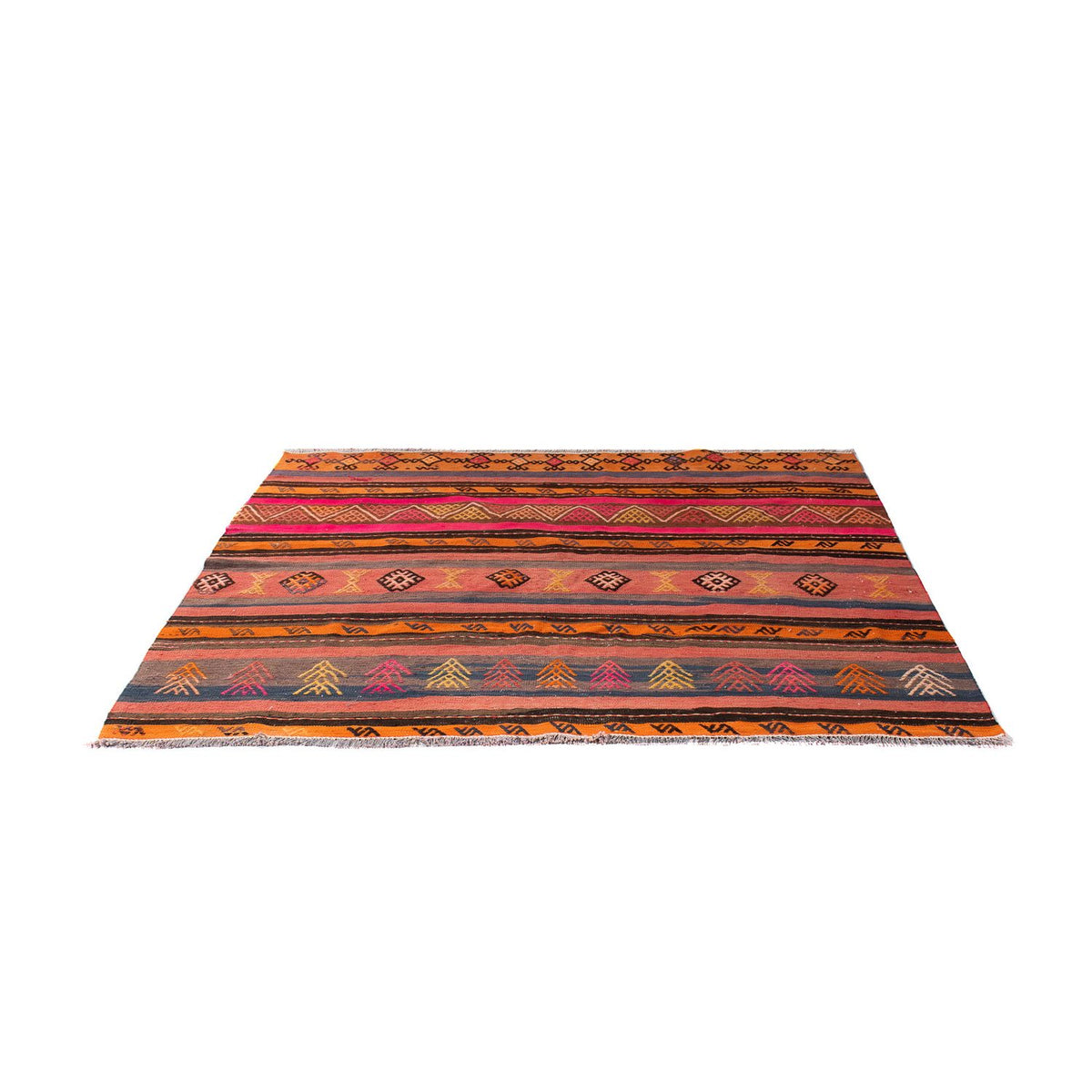 Tappeto Kelim - Vecchio - 150 x 135 cm - multicolore