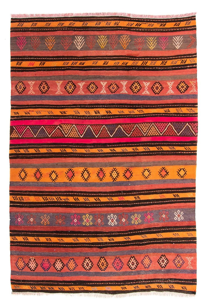 Tappeto Kelim - Vecchio - 215 x 150 cm - multicolore