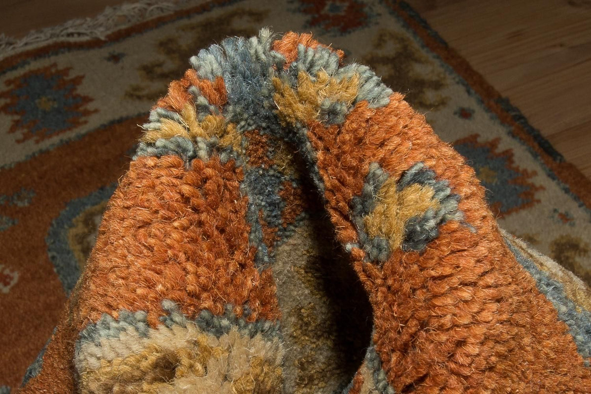 Tappeto orientale - 117 x 63 cm - arancione