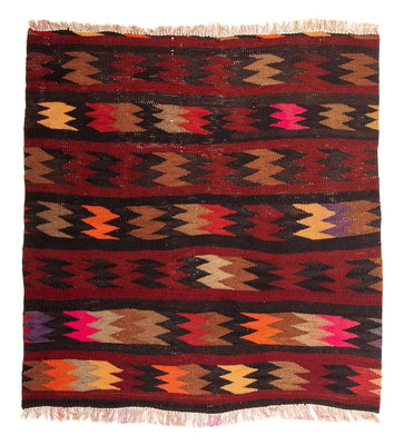 Tappeto Kelim - Vecchio - 90 x 85 cm - multicolore