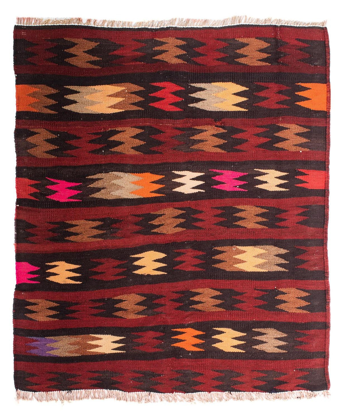 Tappeto Kelim - Vecchio - 110 x 90 cm - multicolore