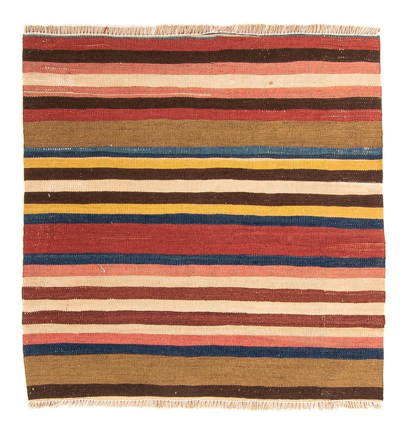 Tappeto Kelim - Vecchio quadrato  - 85 x 80 cm - multicolore
