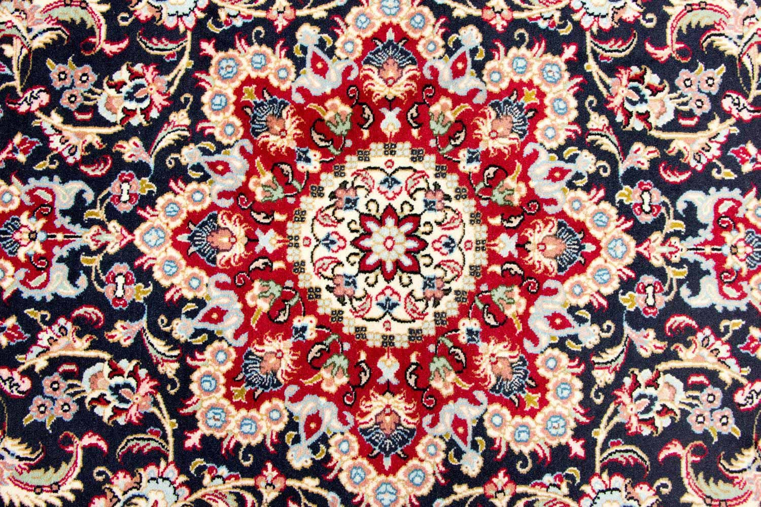 Tappeto Persero - Ghom - 243 x 170 cm - blu scuro