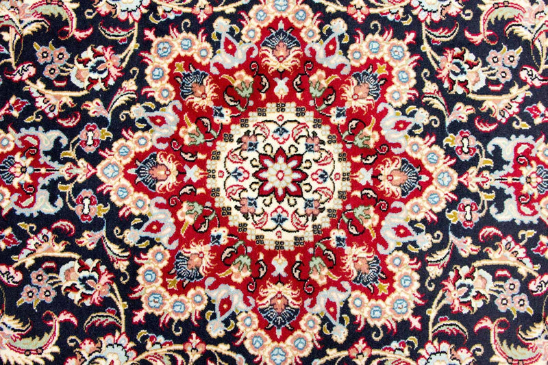 Tappeto Persero - Ghom - 243 x 170 cm - blu scuro