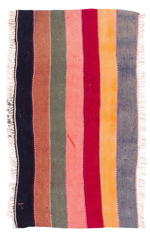 Tappeto Kelim - Vecchio - 110 x 65 cm - multicolore