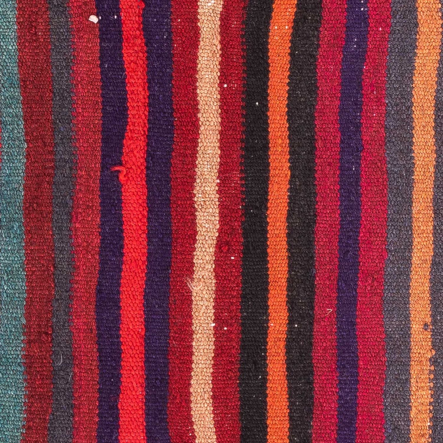 Tappeto corsia Tappeto Kelim - Vecchio - 105 x 45 cm - multicolore