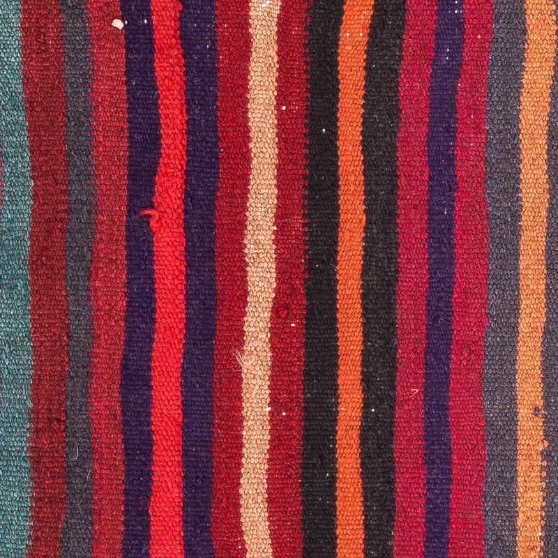 Tappeto corsia Tappeto Kelim - Vecchio - 105 x 45 cm - multicolore