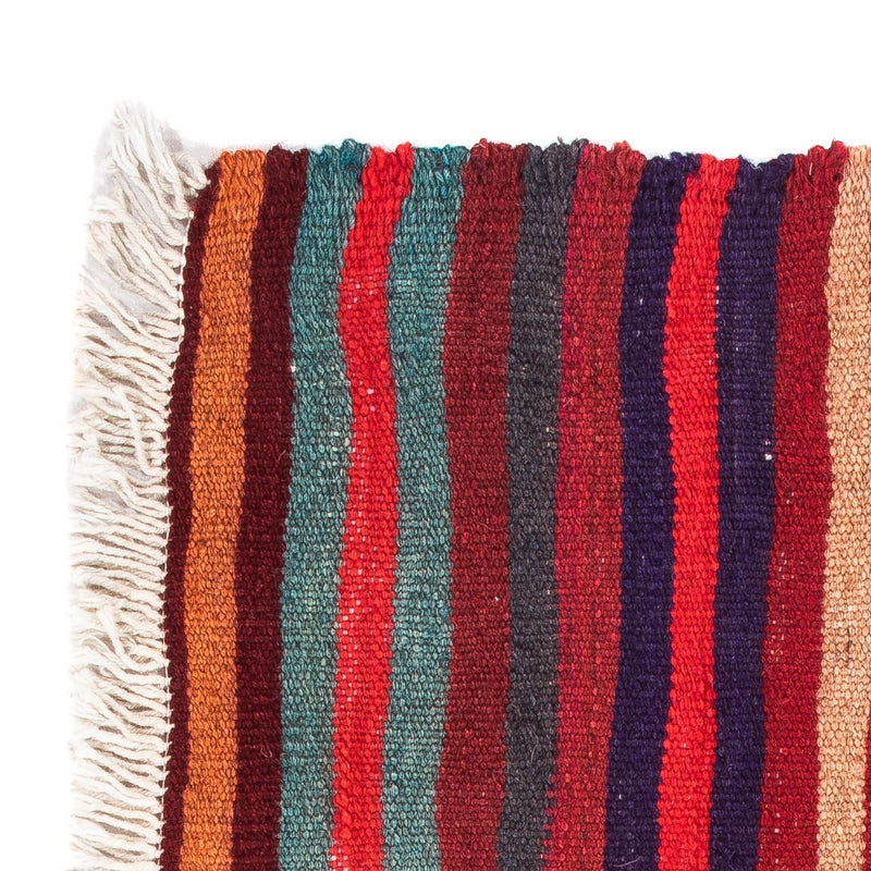 Tappeto corsia Tappeto Kelim - Vecchio - 105 x 45 cm - multicolore