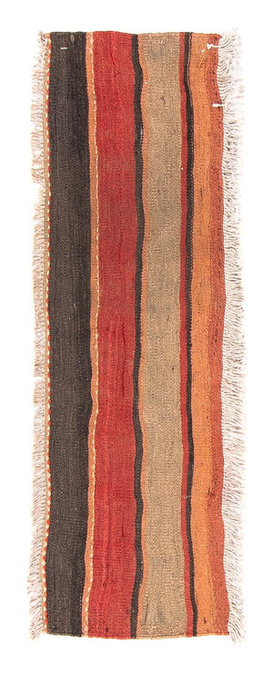 Tappeto corsia Tappeto Kelim - Vecchio - 135 x 40 cm - multicolore