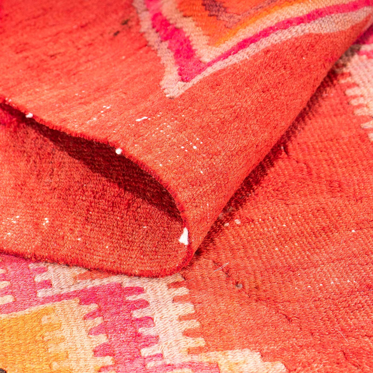 Tappeto corsia Tappeto Kelim - Vecchio - 355 x 90 cm - multicolore