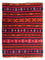 Tappeto Kelim - Vecchio - 200 x 160 cm - multicolore