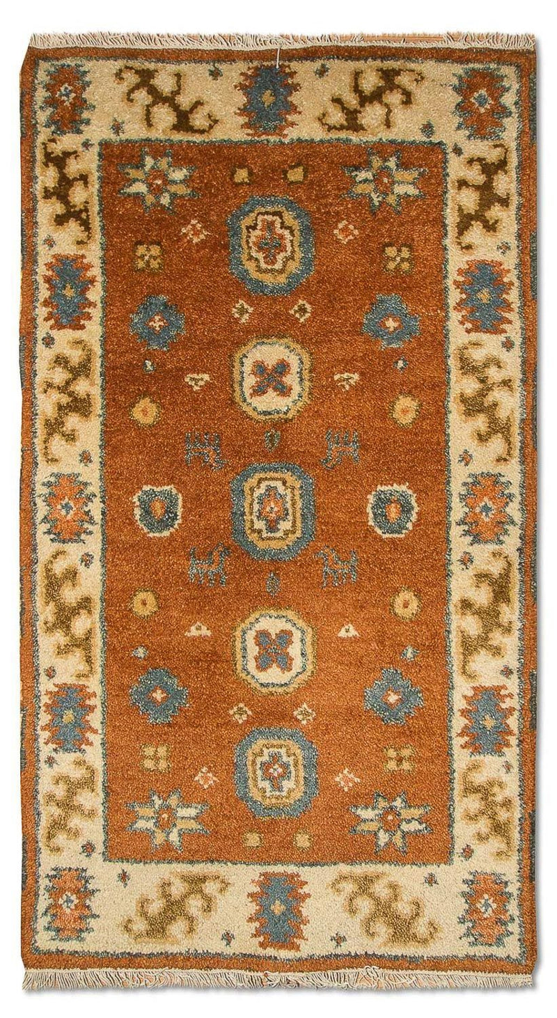 Tappeto orientale - 118 x 64 cm - arancione