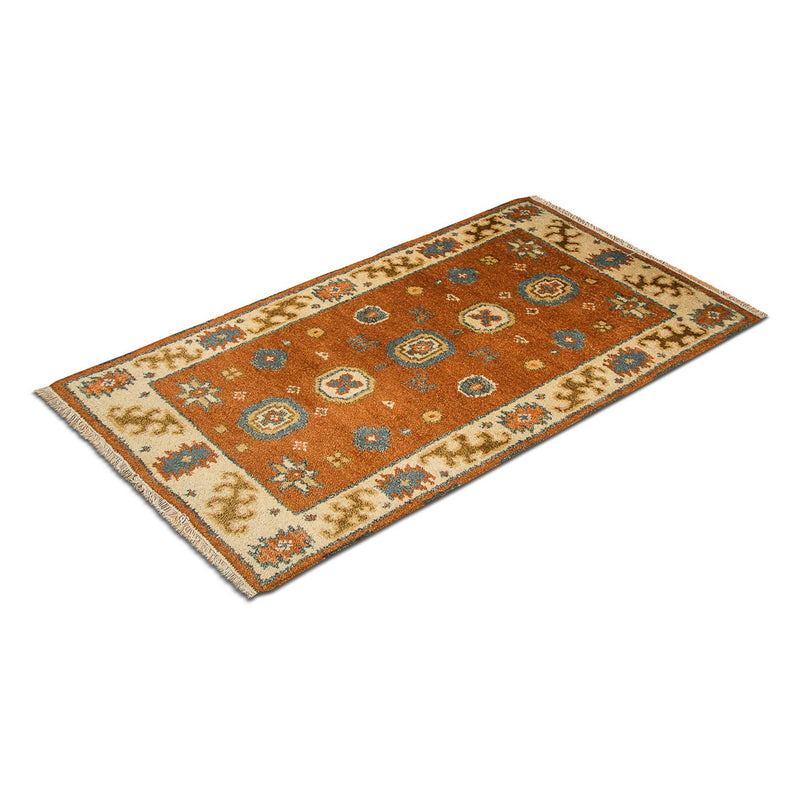 Tappeto orientale - 118 x 64 cm - arancione