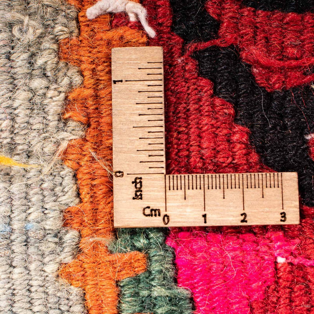 Tappeto corsia Tappeto Kelim - Vecchio - 280 x 112 cm - multicolore