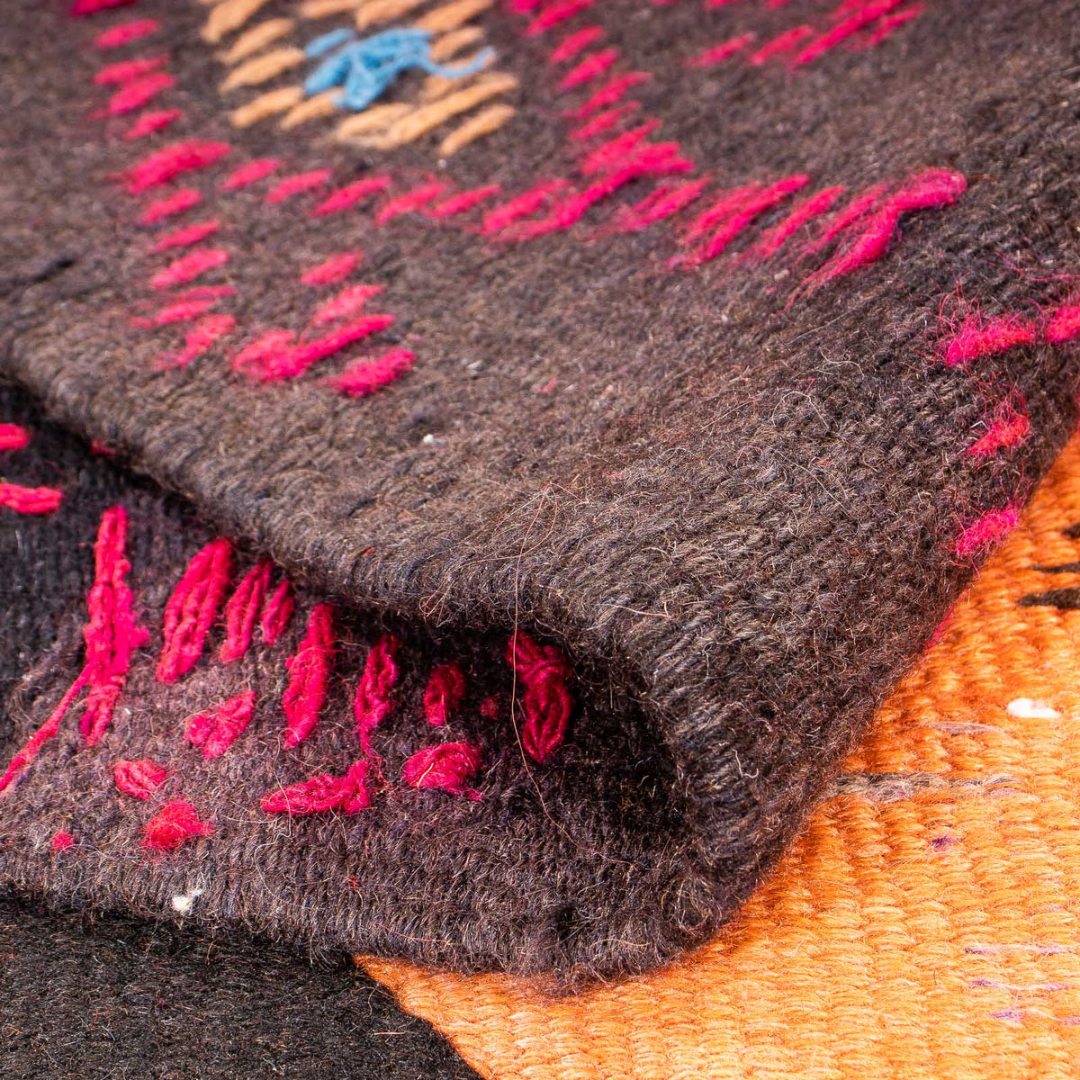 Tappeto corsia Tappeto Kelim - Vecchio - 365 x 150 cm - multicolore