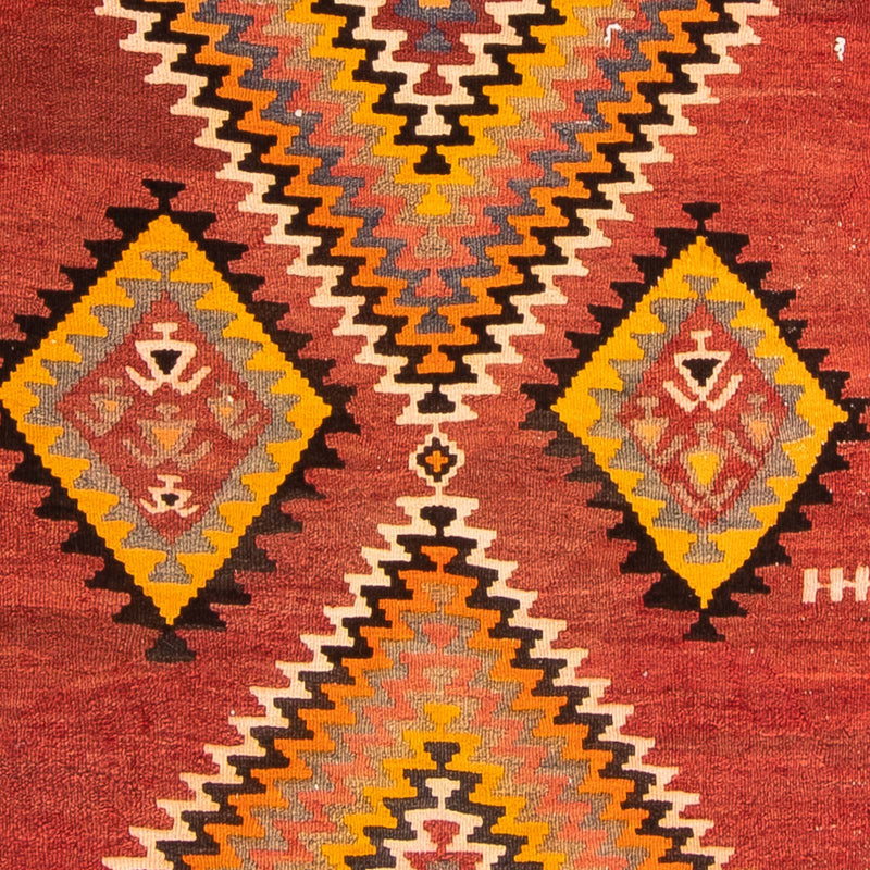 Tappeto corsia Tappeto Kelim - Vecchio - 310 x 127 cm - multicolore