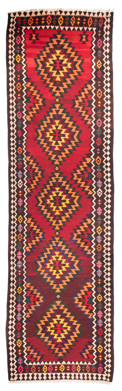 Kilim antico Tappeto 124x440cm