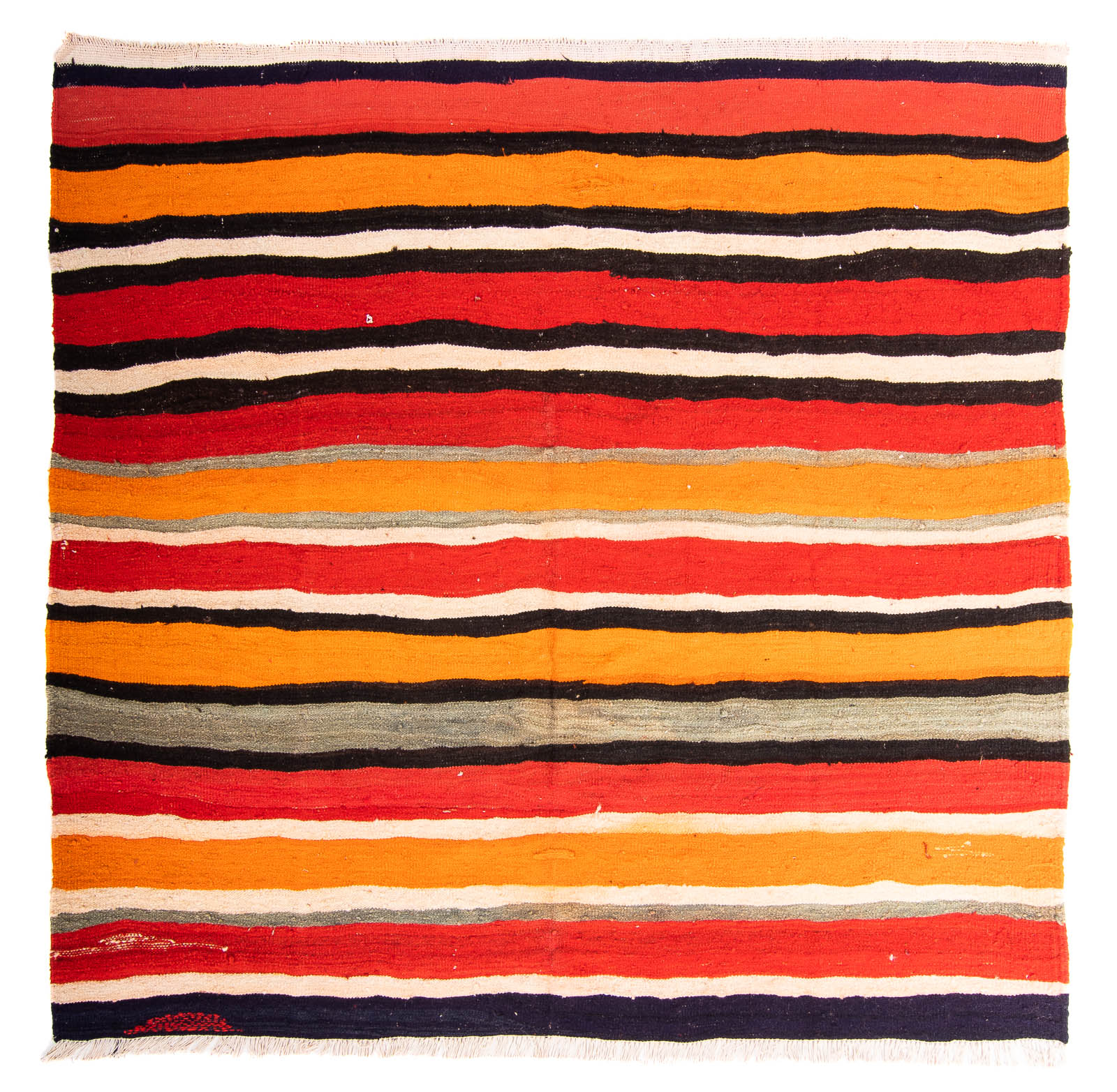 Tappeto Kelim - Vecchio quadrato  - 180 x 170 cm - multicolore
