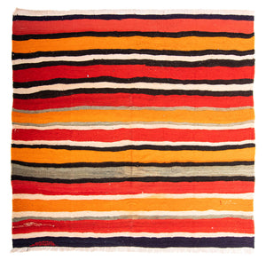 Tappeto Kelim - Vecchio quadrato  - 180 x 170 cm - multicolore