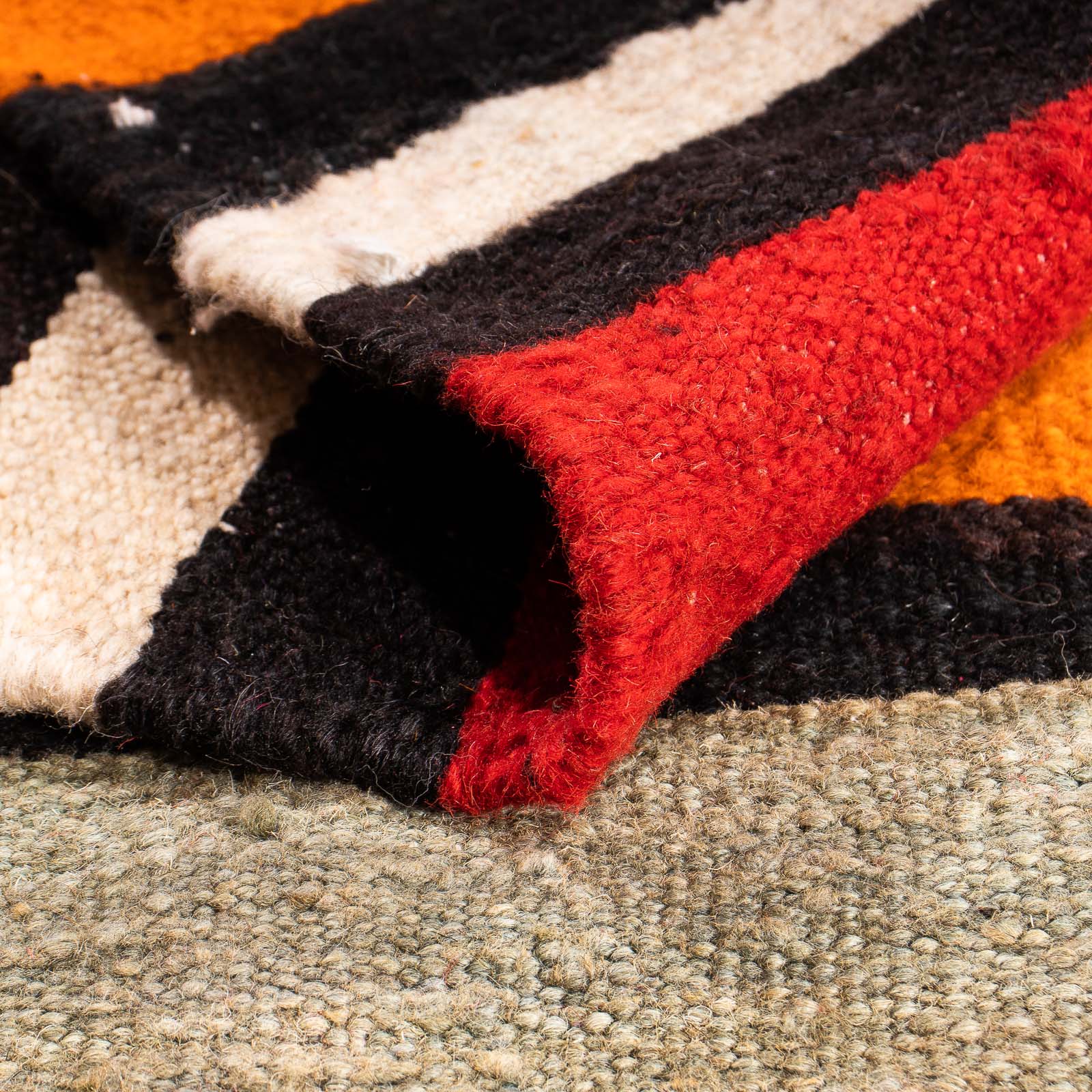 Tappeto Kelim - Vecchio quadrato  - 180 x 170 cm - multicolore
