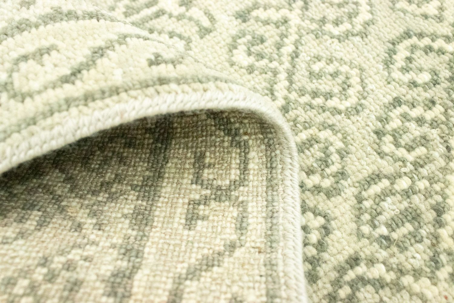 Tappeto di lana - 74 x 60 cm - beige