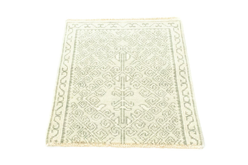 Tappeto di lana - 74 x 60 cm - beige