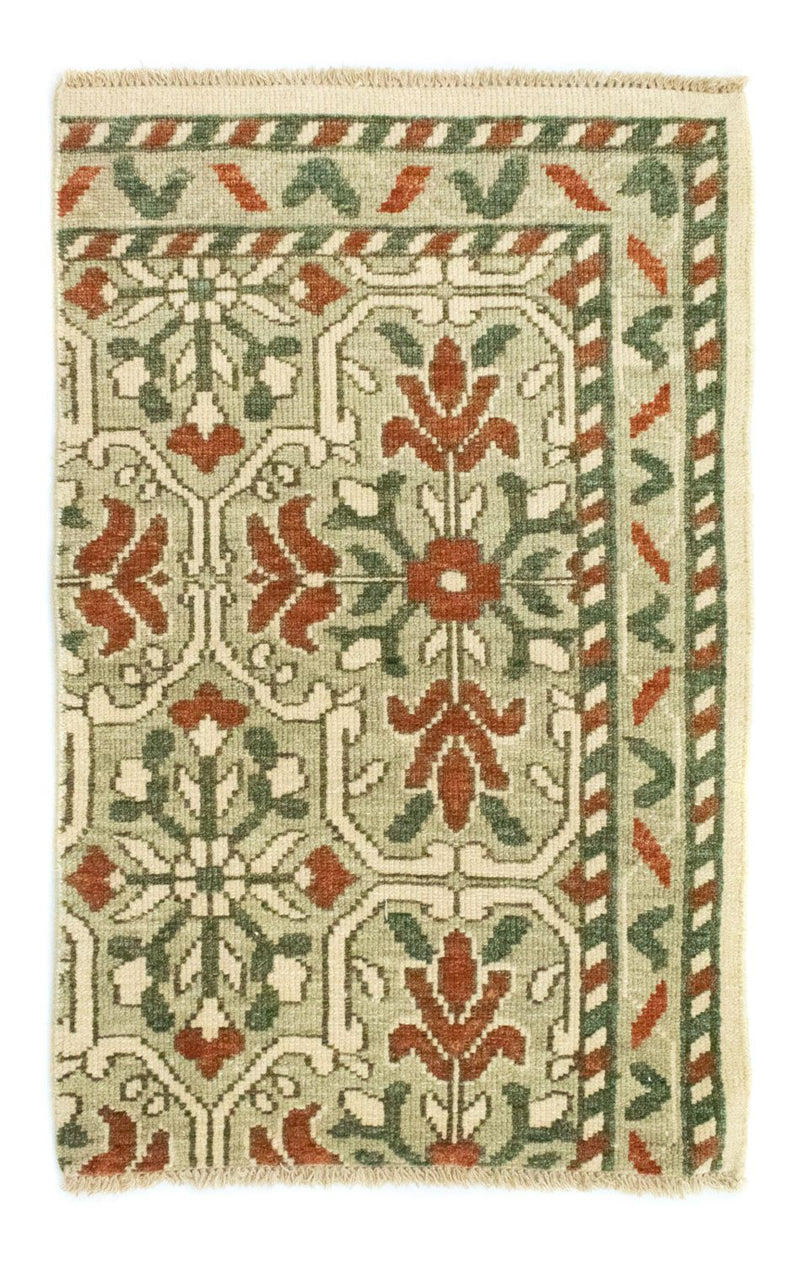 Tappeto di lana - 93 x 60 cm - beige