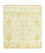 Tappeto di design quadrato  - 63 x 60 cm - beige