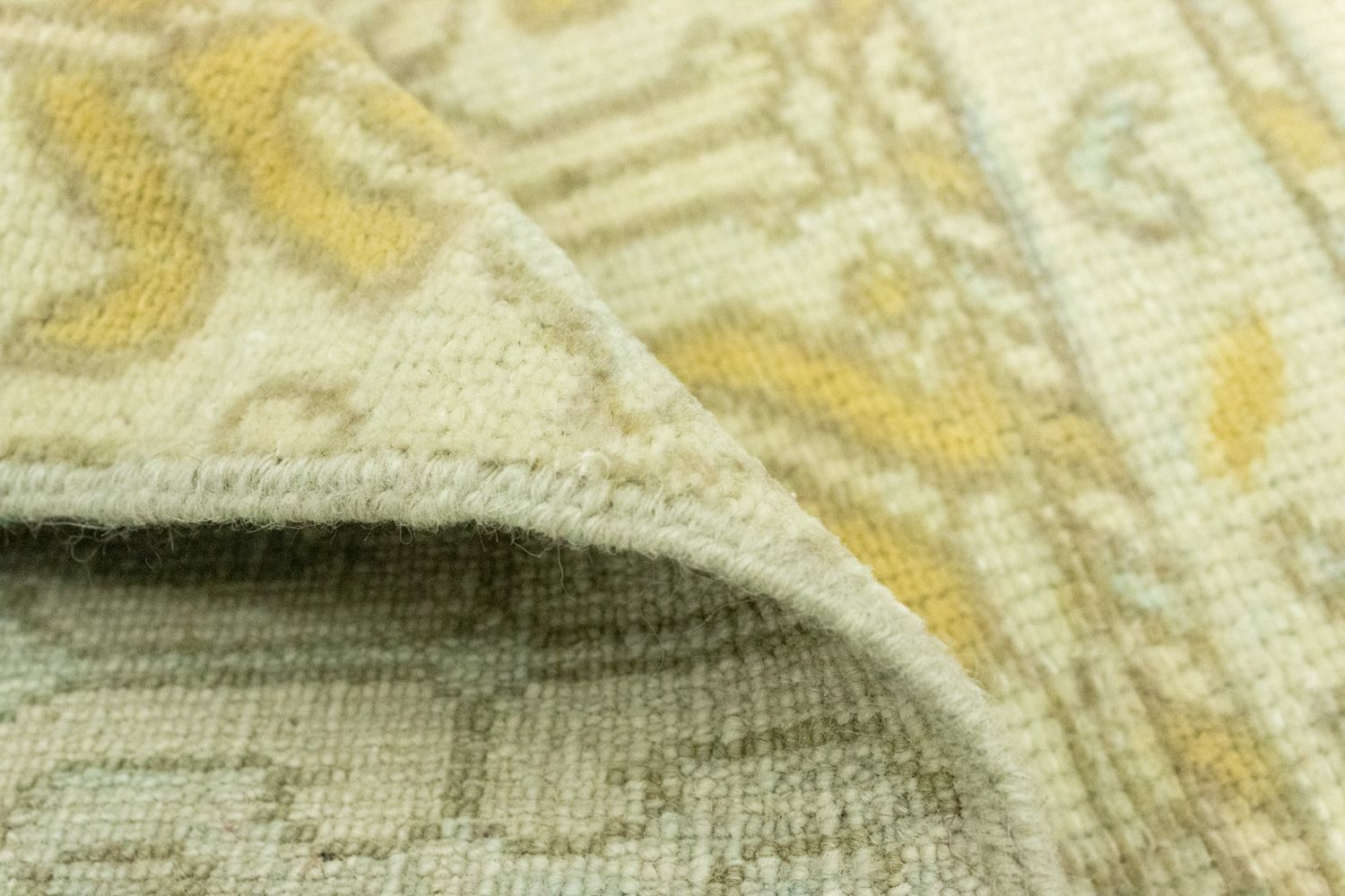 Tappeto di design quadrato  - 63 x 60 cm - beige
