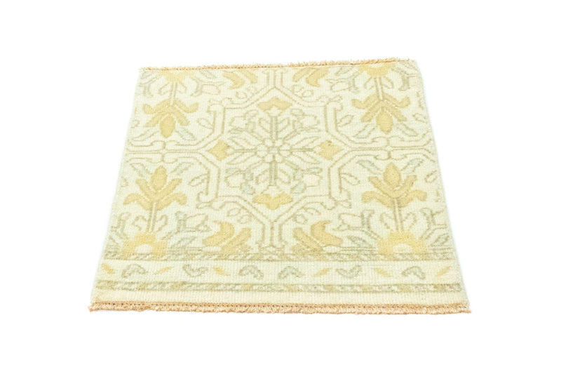 Tappeto di design quadrato  - 63 x 60 cm - beige