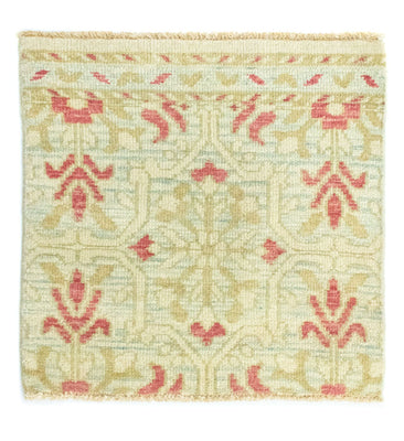 Tappeto di design quadrato  - 63 x 62 cm - beige