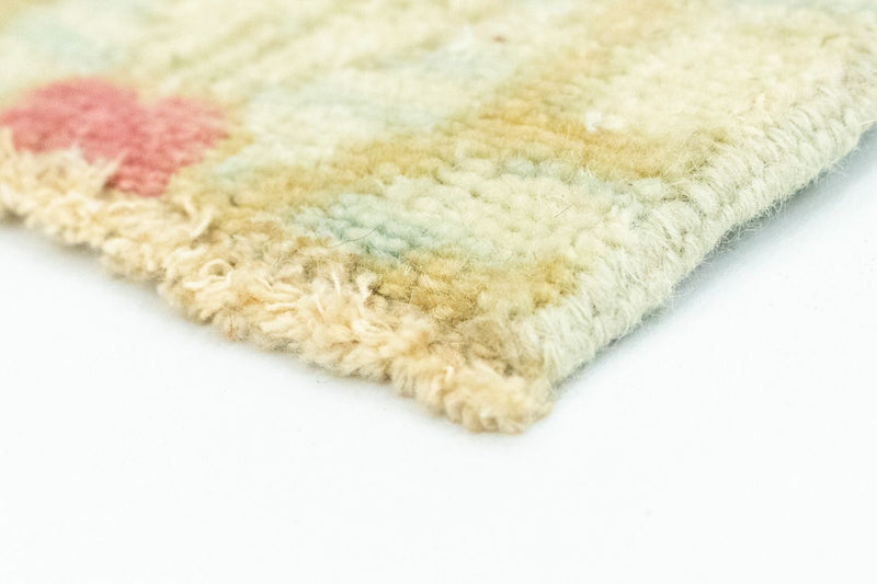 Tappeto di design quadrato  - 63 x 62 cm - beige
