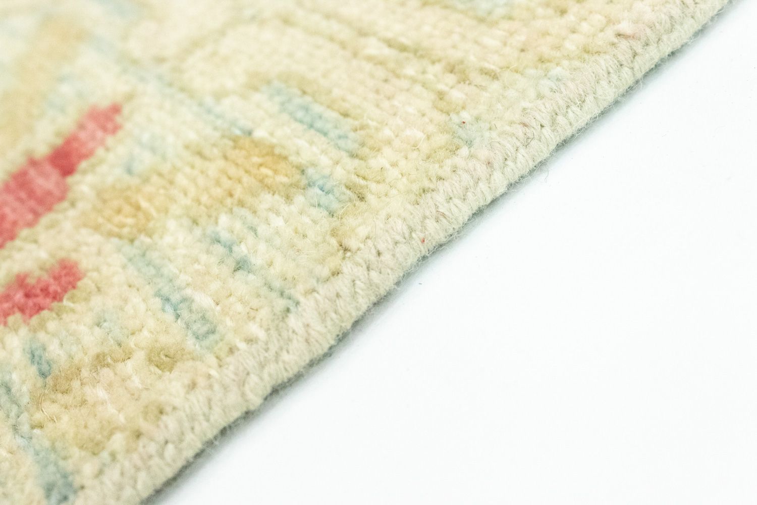 Tappeto di design quadrato  - 63 x 62 cm - beige