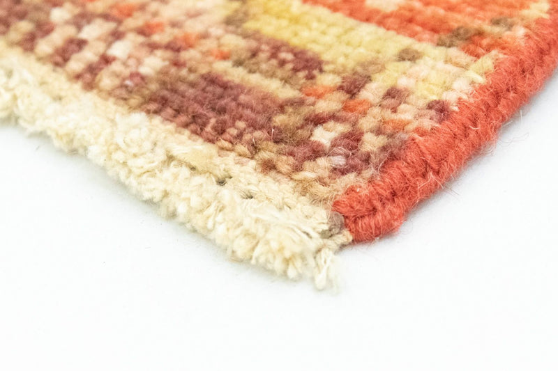 Tappeto di design quadrato  - 59 x 58 cm - arancione
