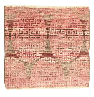 Tappeto di design quadrato  - 66 x 61 cm - rosa