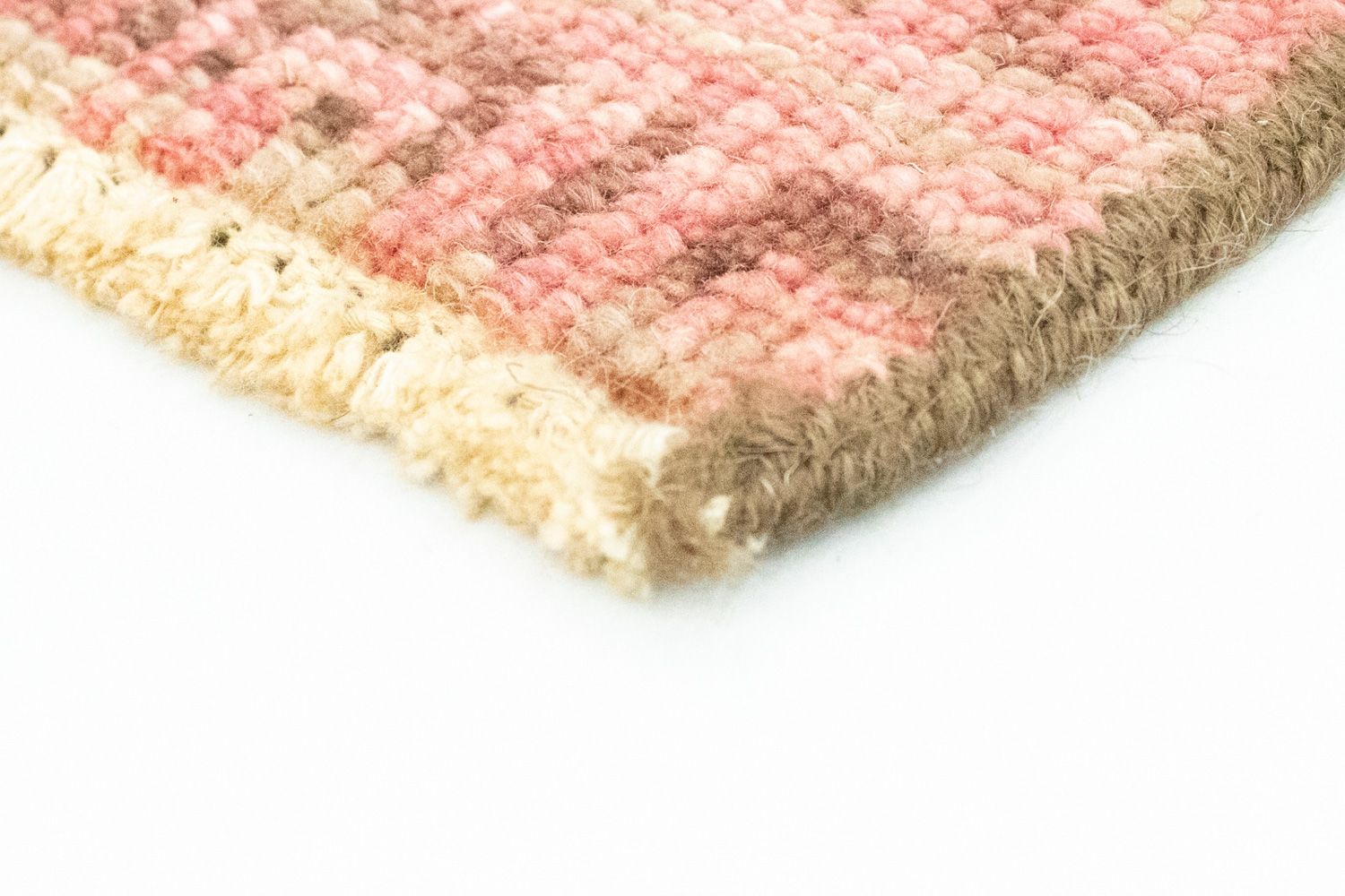 Tappeto di design quadrato  - 66 x 61 cm - rosa