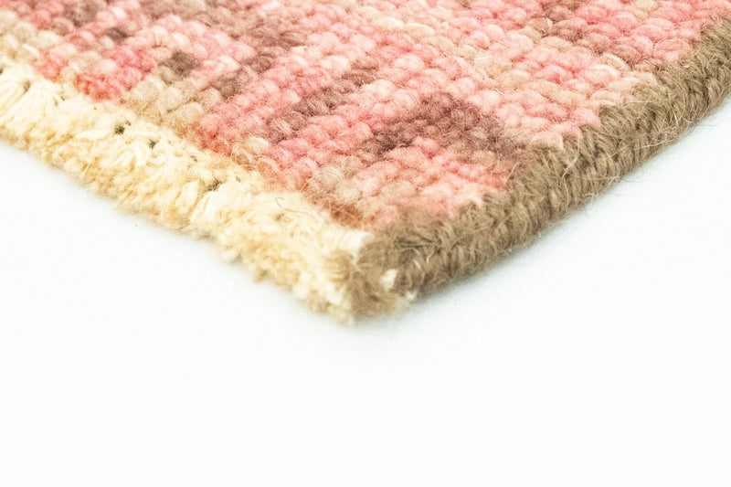 Tappeto di design quadrato  - 66 x 61 cm - rosa